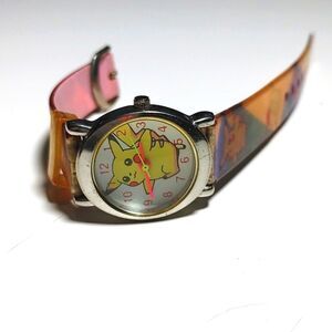 Vintage pokemon pikachu watch
